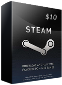 $10,00 Steam Wallet Code