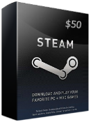 $50,00 Steam Wallet Code
